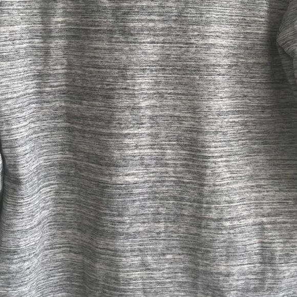 Danskin Grey Asymmetrical Long Sleeve Sweater Jacket Grey M - Picture 9 of 10